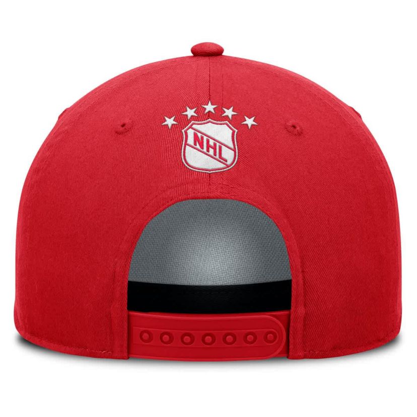 NHL Fanatics Detroit Wings Decades Collection A-Frame Rope Adjustable Hat