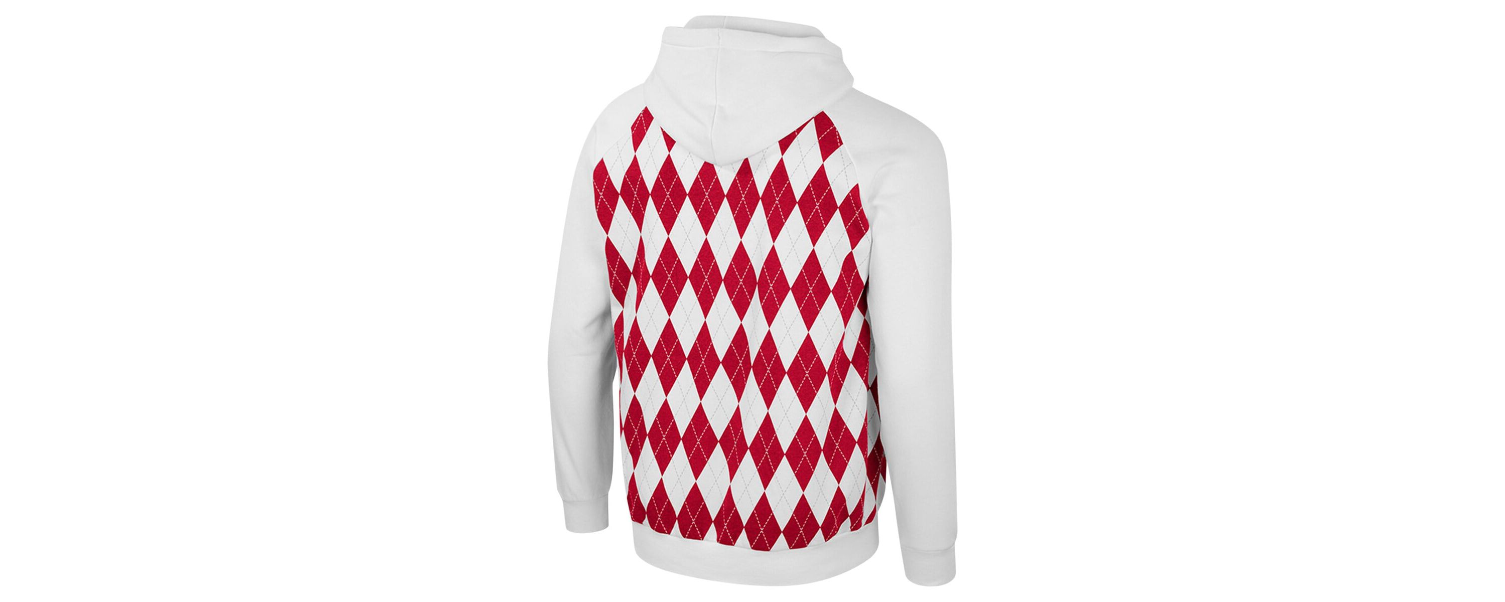 Alabama Crimson Tide NCAA Alabama Tide The Dealio Raglan Pullover Hoodie