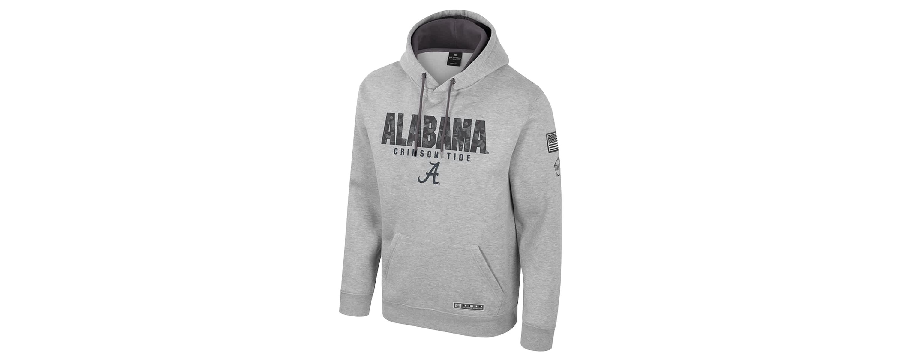 Alabama Crimson Tide NCAA Alabama Tide Oorah OHT Military Appreciation Pullover Hoodie