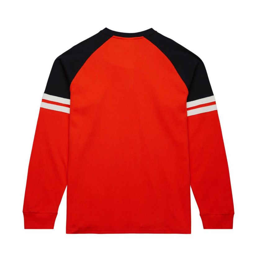 NHL Philadelphia Flyers Thermal Henley Long Sleeve T-Shirt