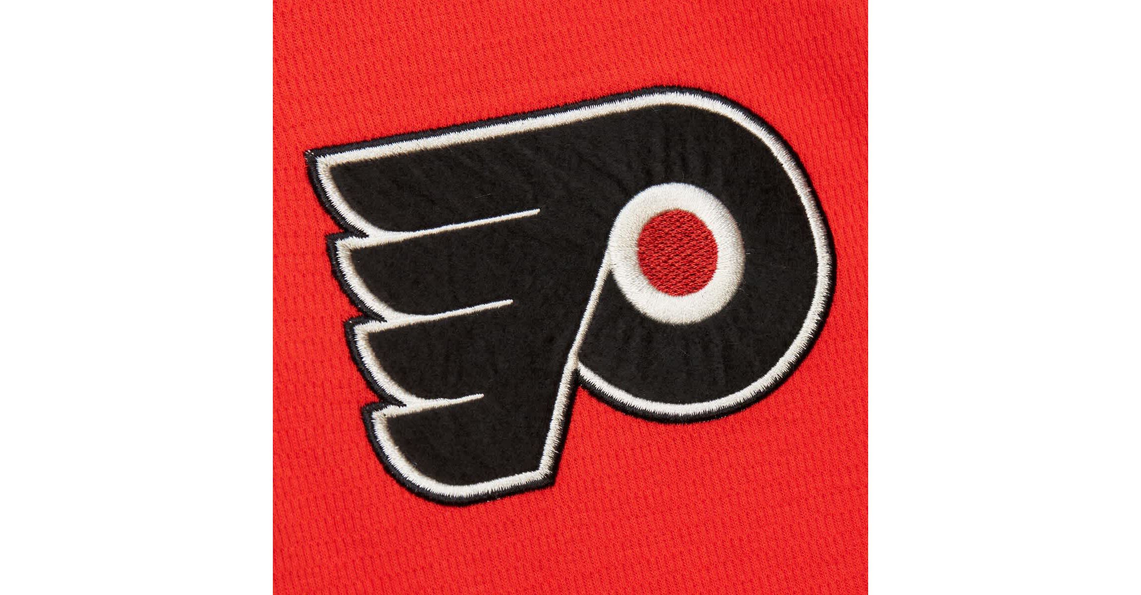 NHL Philadelphia Flyers Thermal Henley Long Sleeve T-Shirt