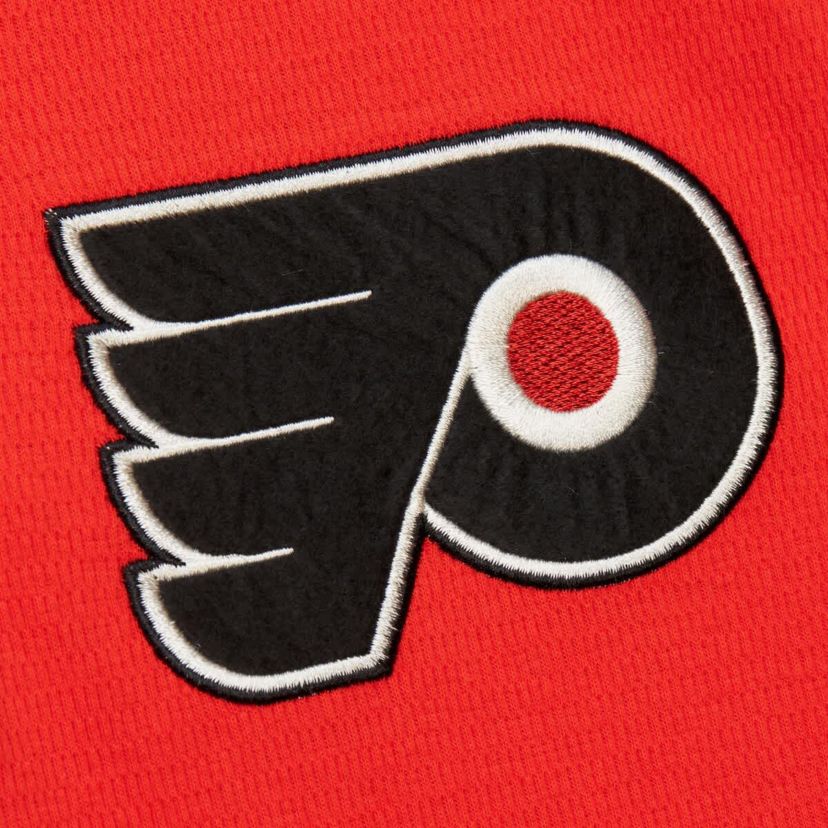 NHL Philadelphia Flyers Thermal Henley Long Sleeve T-Shirt