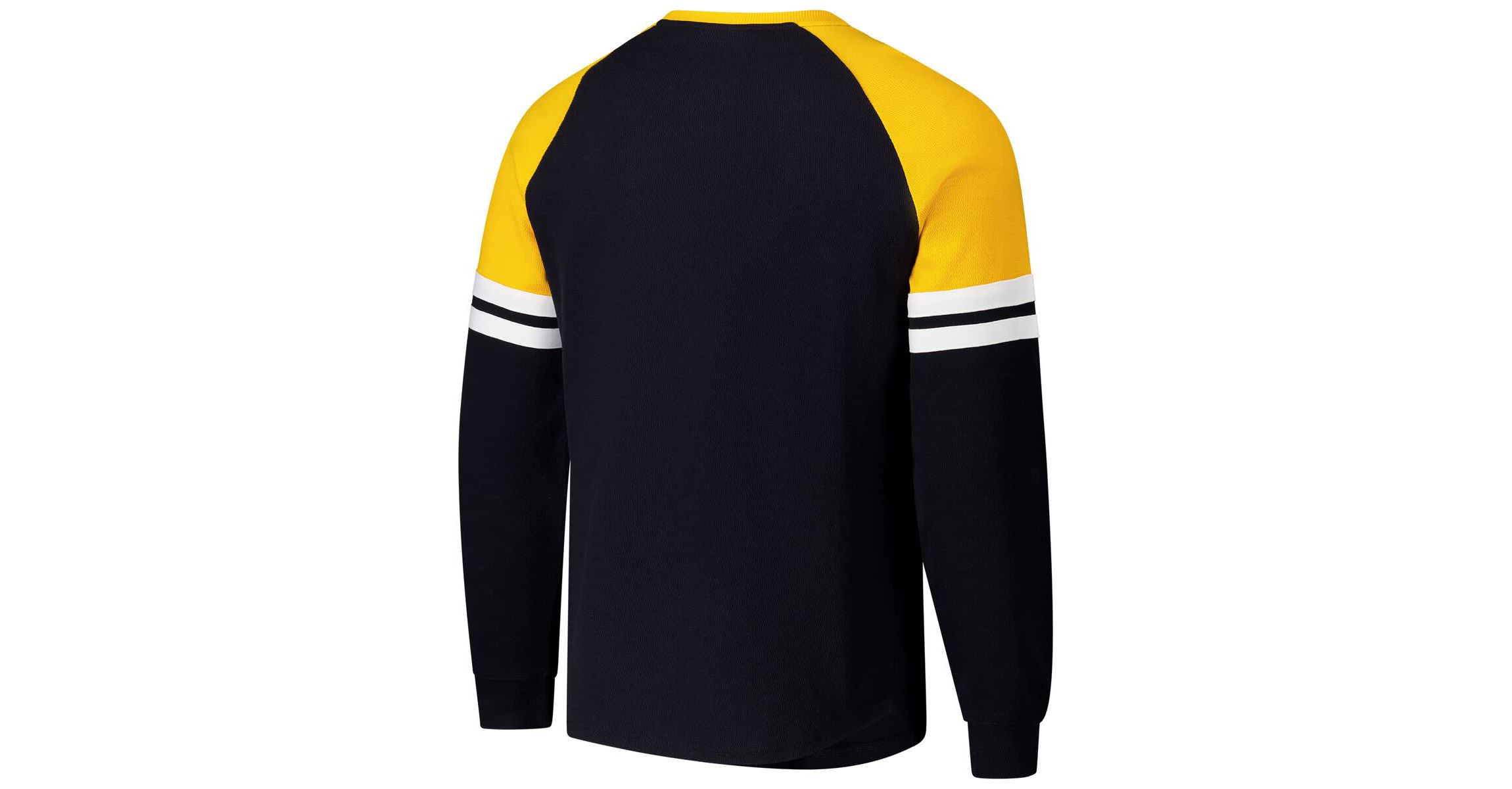 NHL Pittsburgh Penguins Thermal Henley Long Sleeve T-Shirt