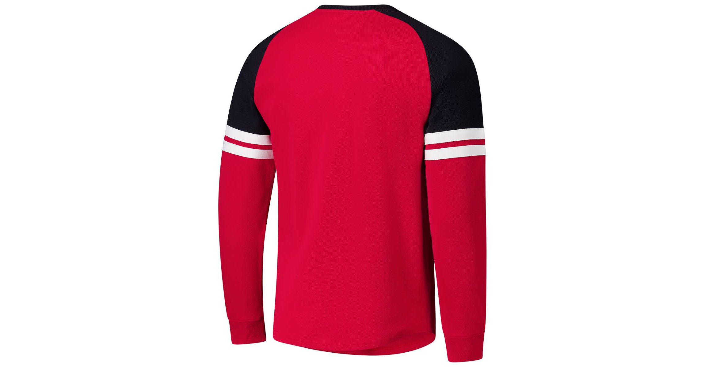 NHL Chicago Blackhawks Thermal Henley Long Sleeve T-Shirt