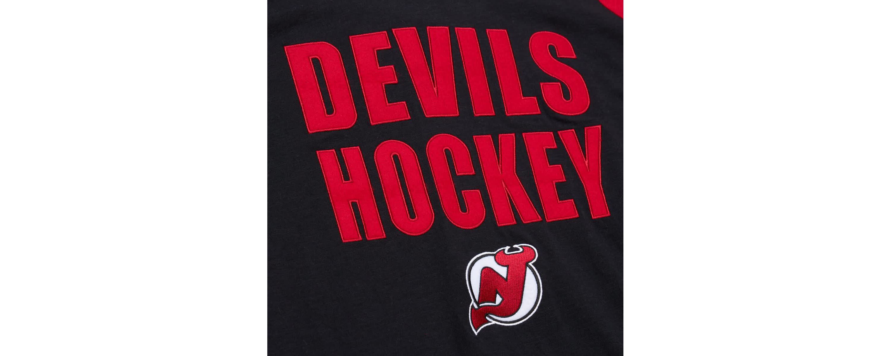 NHL New Jersey Devils Legendary Slub Raglan Long Sleeve T-Shirt