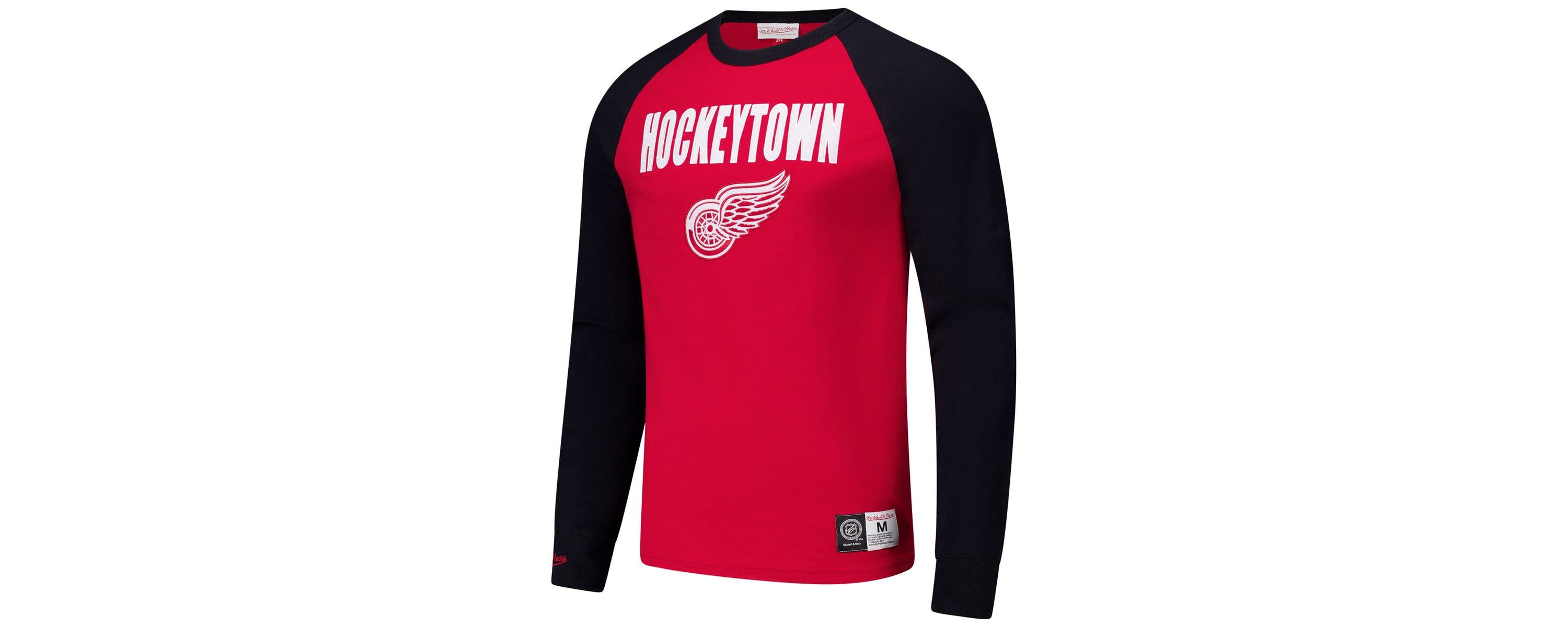 NHL Detroit Wings Legendary Slub Raglan Long Sleeve T-Shirt