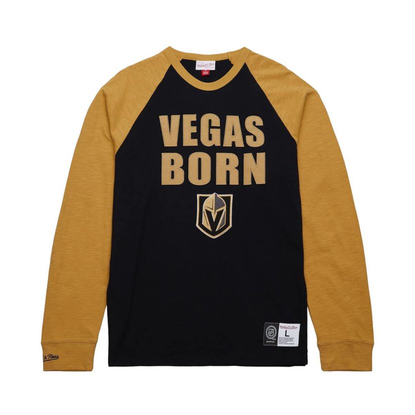 NHL Vegas Golden Knights Legendary Slub Raglan Long Sleeve T-Shirt