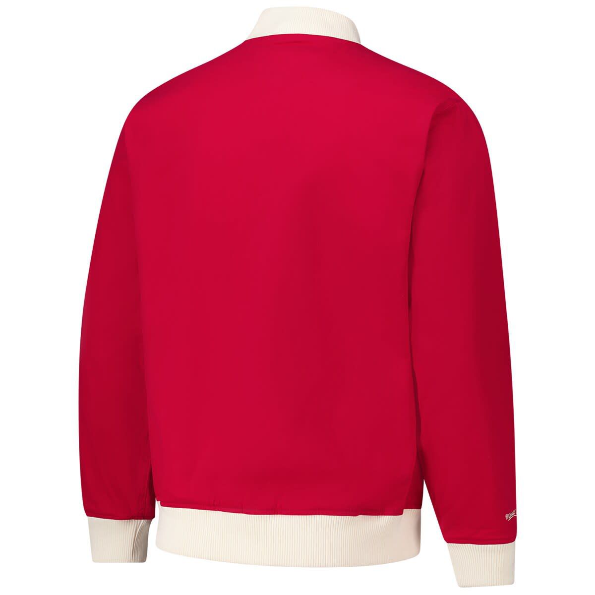 NHL Detroit Wings Vintage Coaches Cotton Twill Full-Zip Jacket