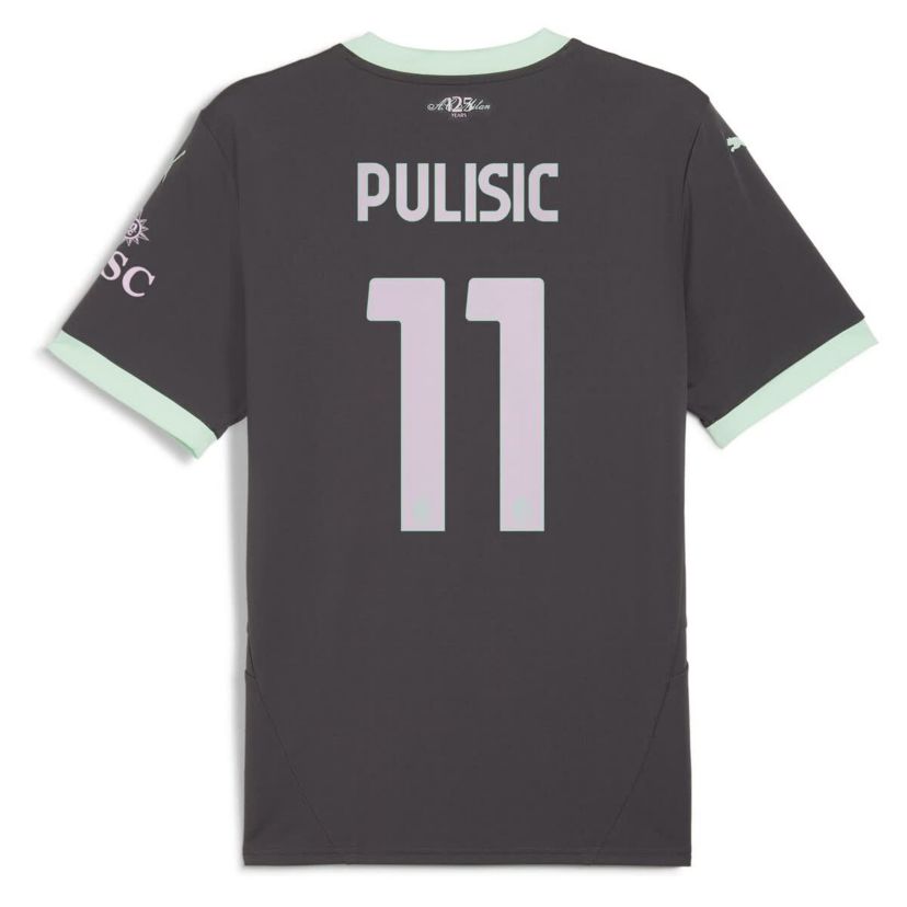 International Clubs Christian Pulisic AC Milan 2024/25 Third Replica Player Jersey