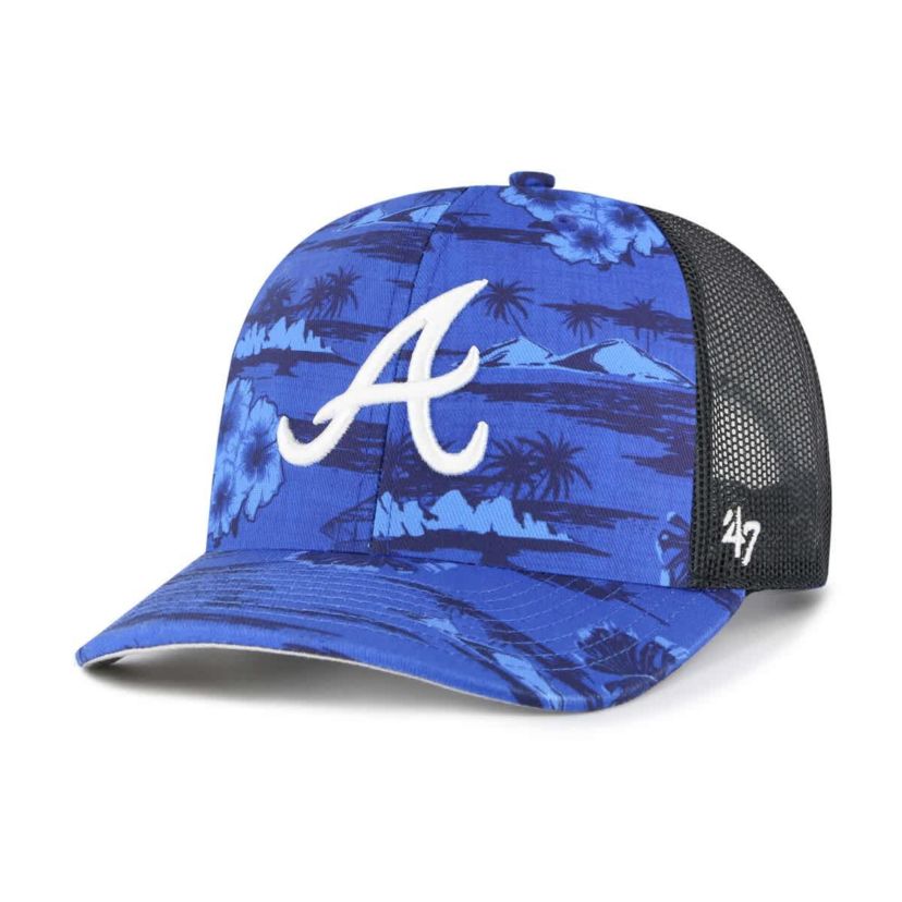 MLB Atlanta Braves Fiji Trucker Adjustable Hat