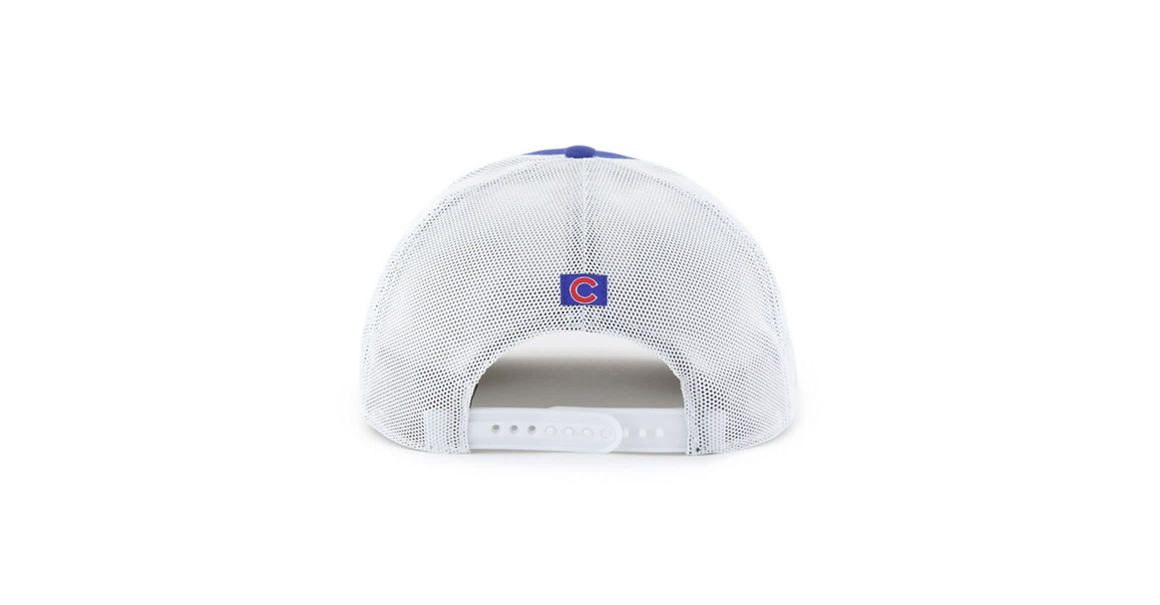 MLB Royal/White Chicago Cubs Scratch Adjustable Trucker Hat