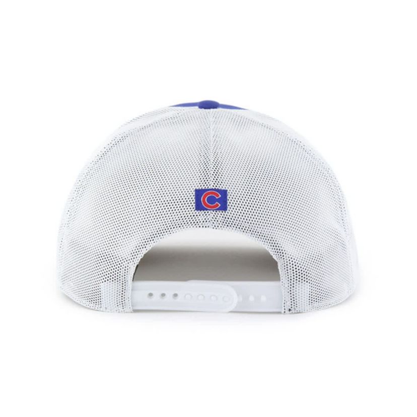 MLB Royal/White Chicago Cubs Scratch Adjustable Trucker Hat