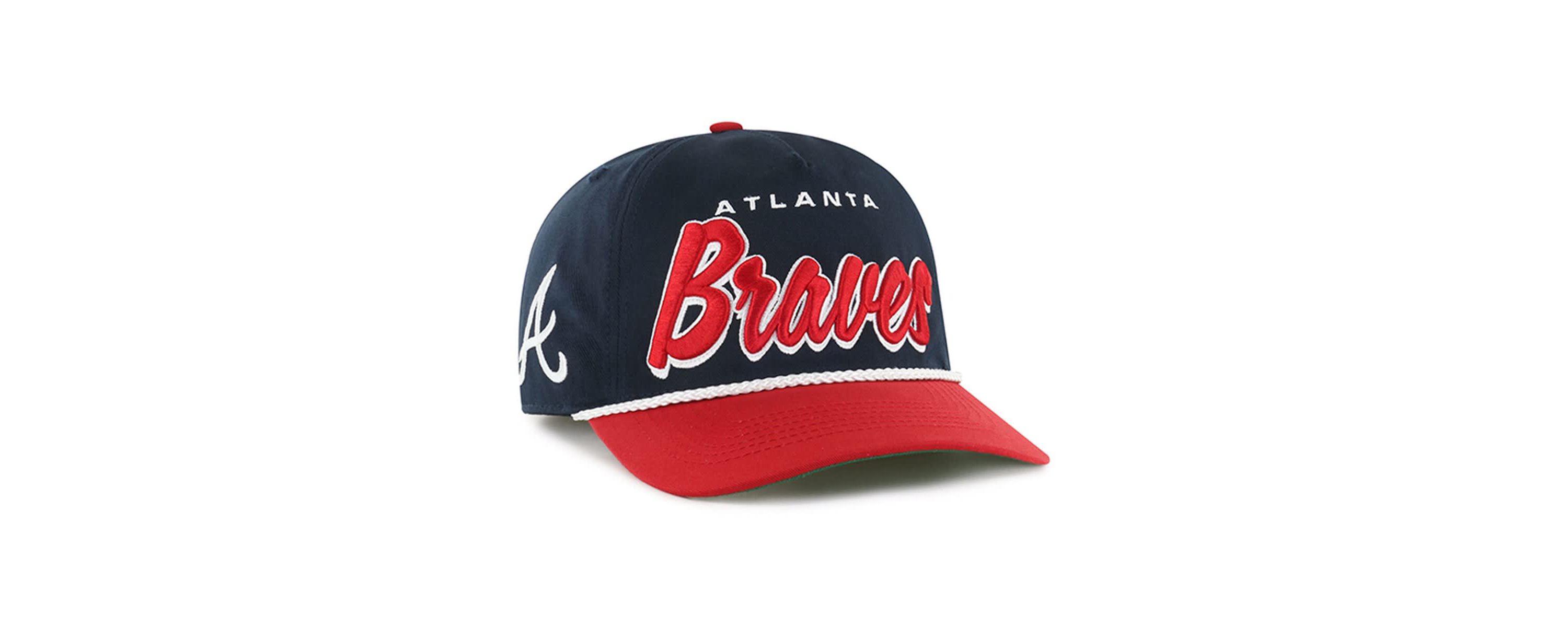 MLB Atlanta Braves Dropshadow Rope Hitch Adjustable Hat