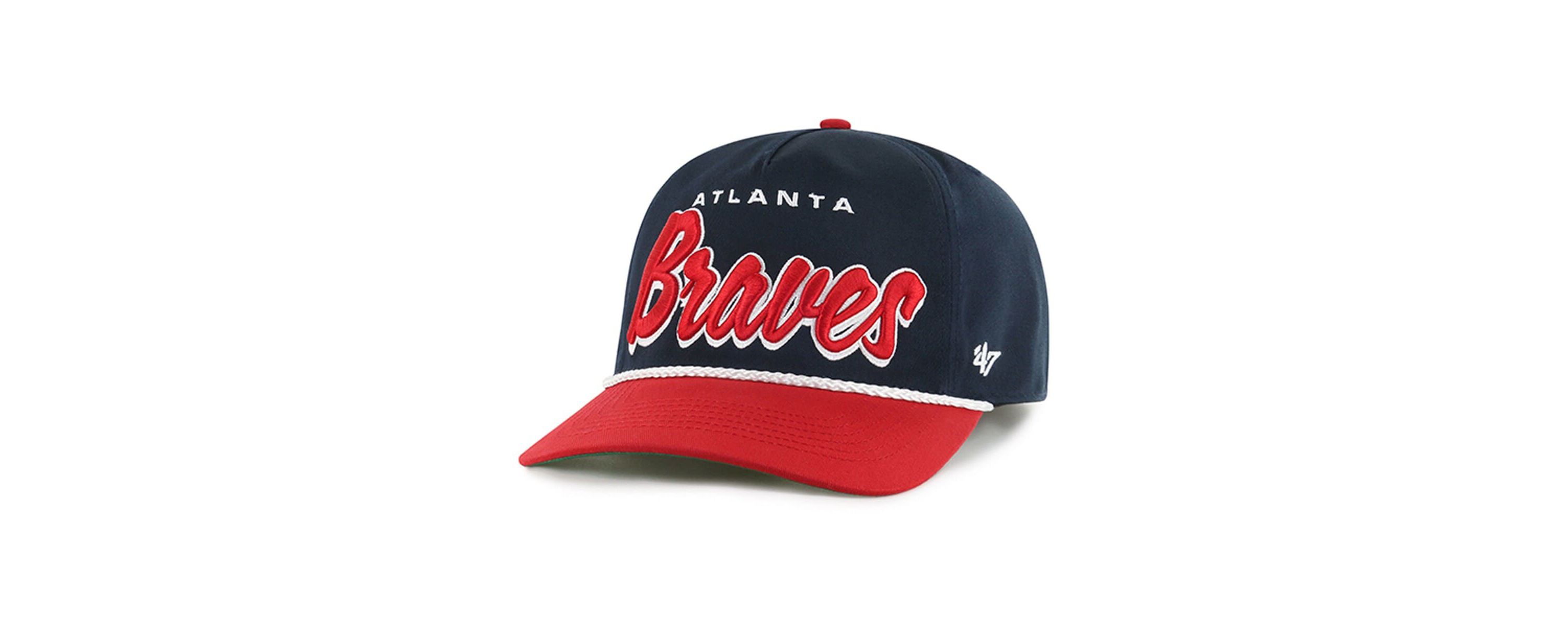 MLB Atlanta Braves Dropshadow Rope Hitch Adjustable Hat