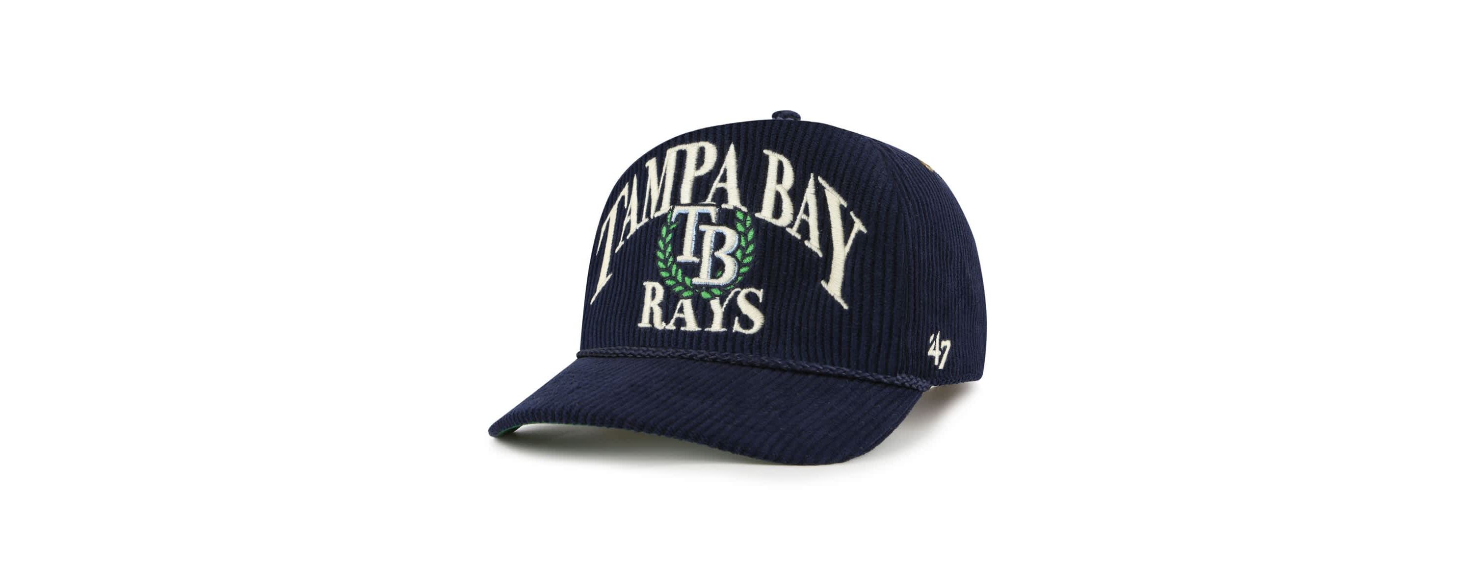 MLB Tampa Bay Rays Pitchout Rope Hitch Adjustable Hat