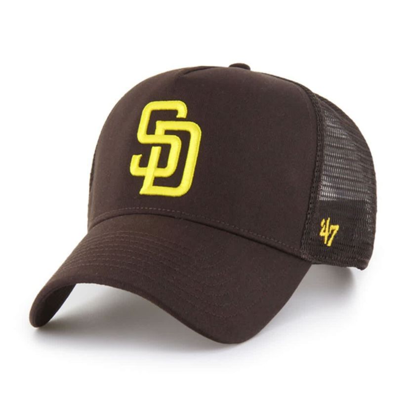 MLB San Diego Padres Ballpark Offside Adjustable Trucker Hat