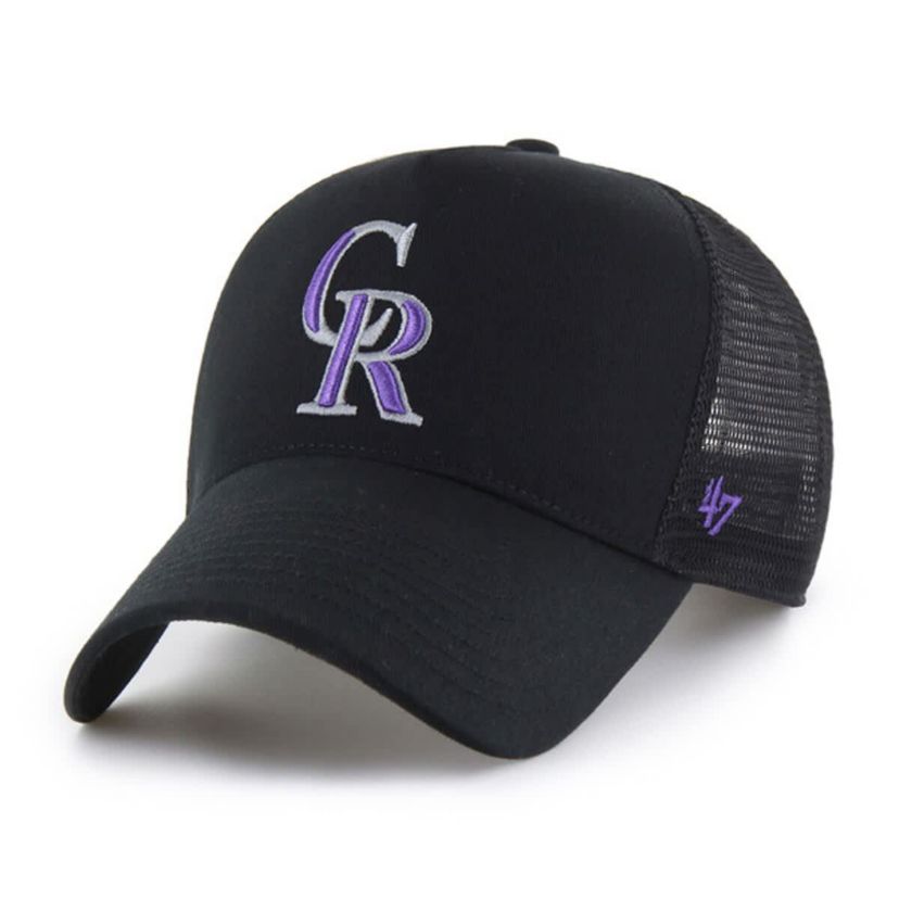 MLB Colorado Rockies Ballpark Offside Adjustable Trucker Hat
