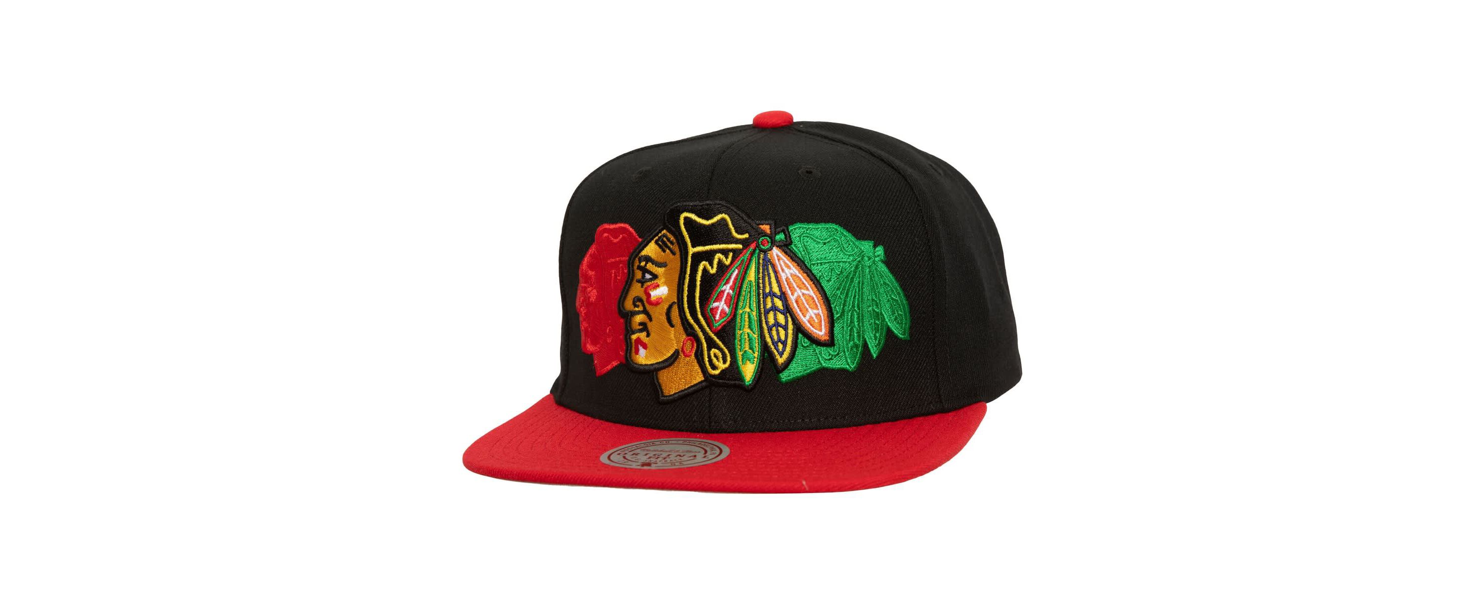NHL Chicago Blackhawks Soul Triple Up Snapback Hat