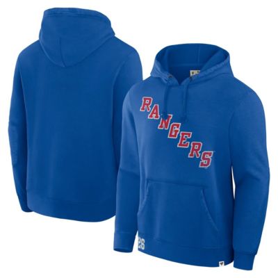 Men's NHL Fanatics New York Rangers Decades Collection Tradition Fleece Pullover Hoodie, Medium