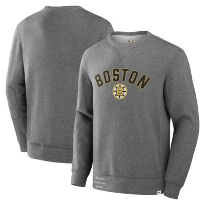 Men's NHL Fanatics Decades Collection Legendary Fleece Pullover Sweatshirt, Gray, XL
