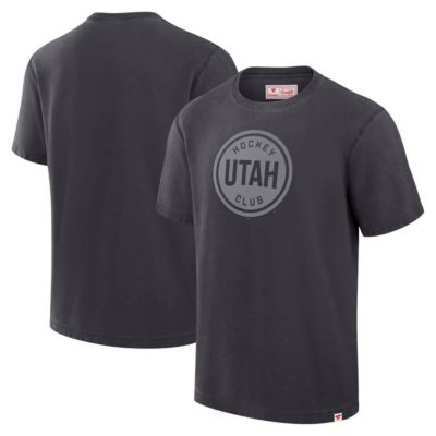 Men's NHL Fanatics Utah Hockey Club Made in Canada T-Shirt, Black, Small