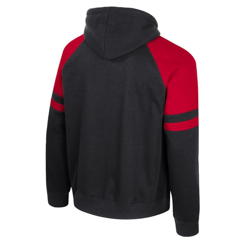 NCAA Nebraska Huskers Todd Raglan Pullover Hoodie