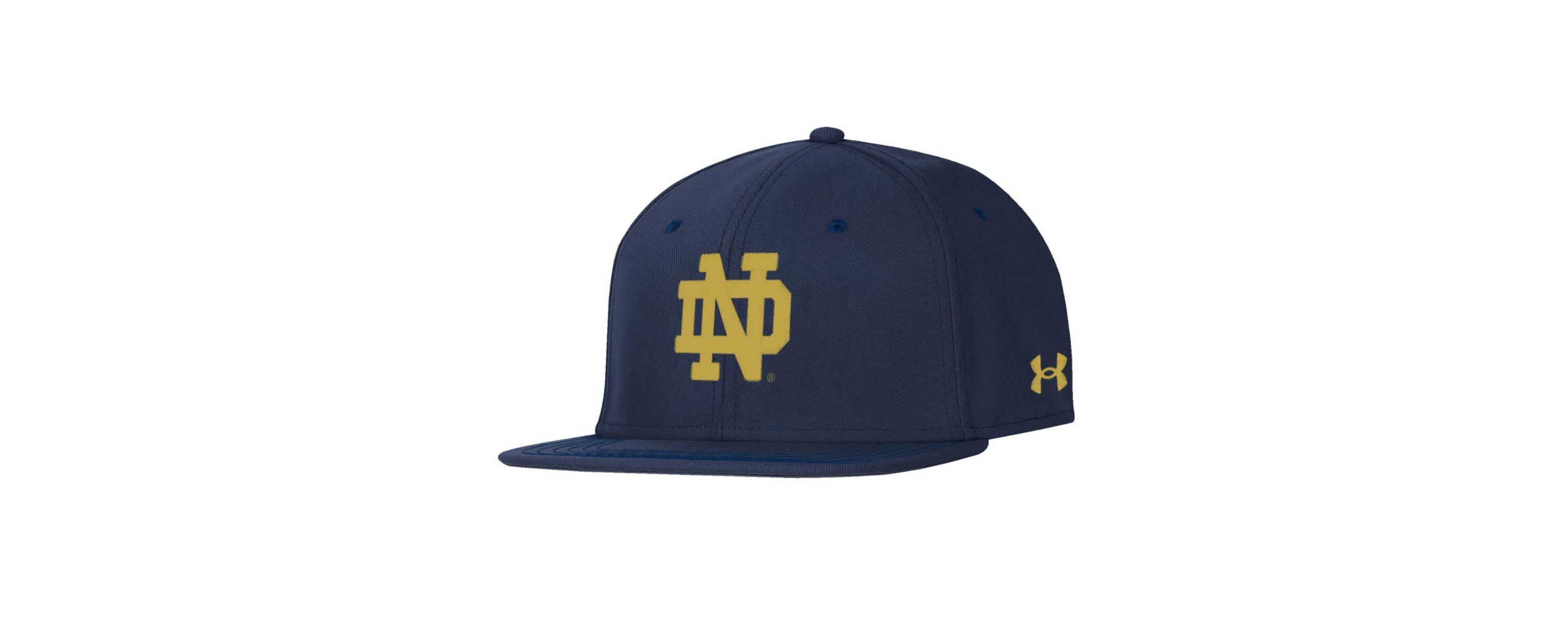 NCAA Under Armour Notre Dame Fighting Irish Baseball Fitted Hat