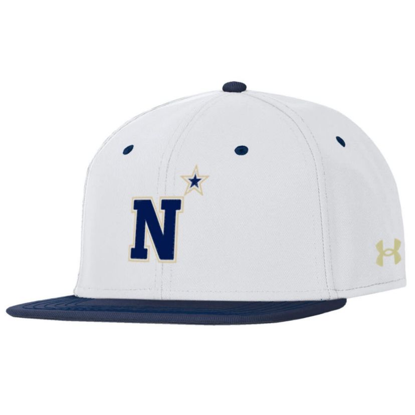 Navy Midshipmen NCAA Under Armour Midshipmen Baseball Fitted Hat