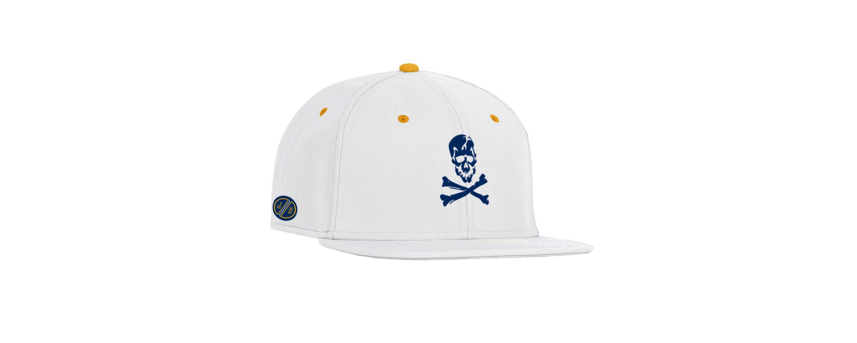 Navy Midshipmen NCAA Under Armour Midshipmen Jolly Rogers Alternate Baseball Fitted Hat