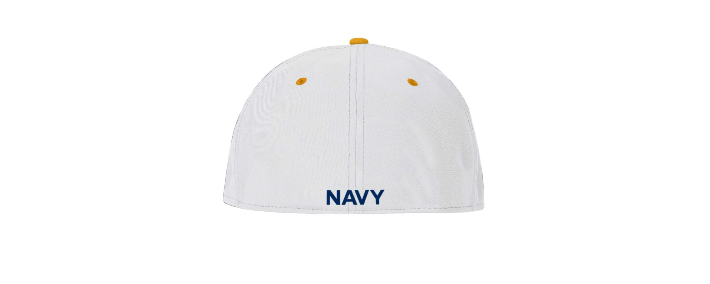 Navy Midshipmen NCAA Under Armour Midshipmen Jolly Rogers Alternate Baseball Fitted Hat