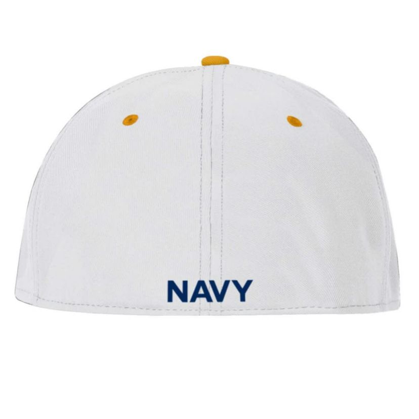 Navy Midshipmen NCAA Under Armour Midshipmen Jolly Rogers Alternate Baseball Fitted Hat
