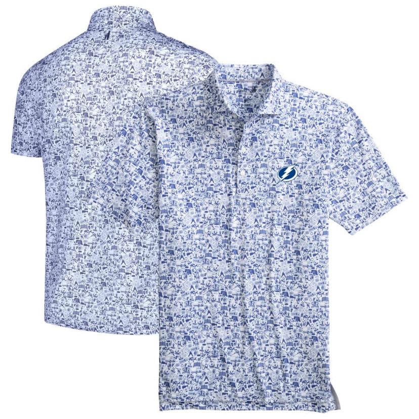 NHL Tampa Bay Lightning Slapshot Polo