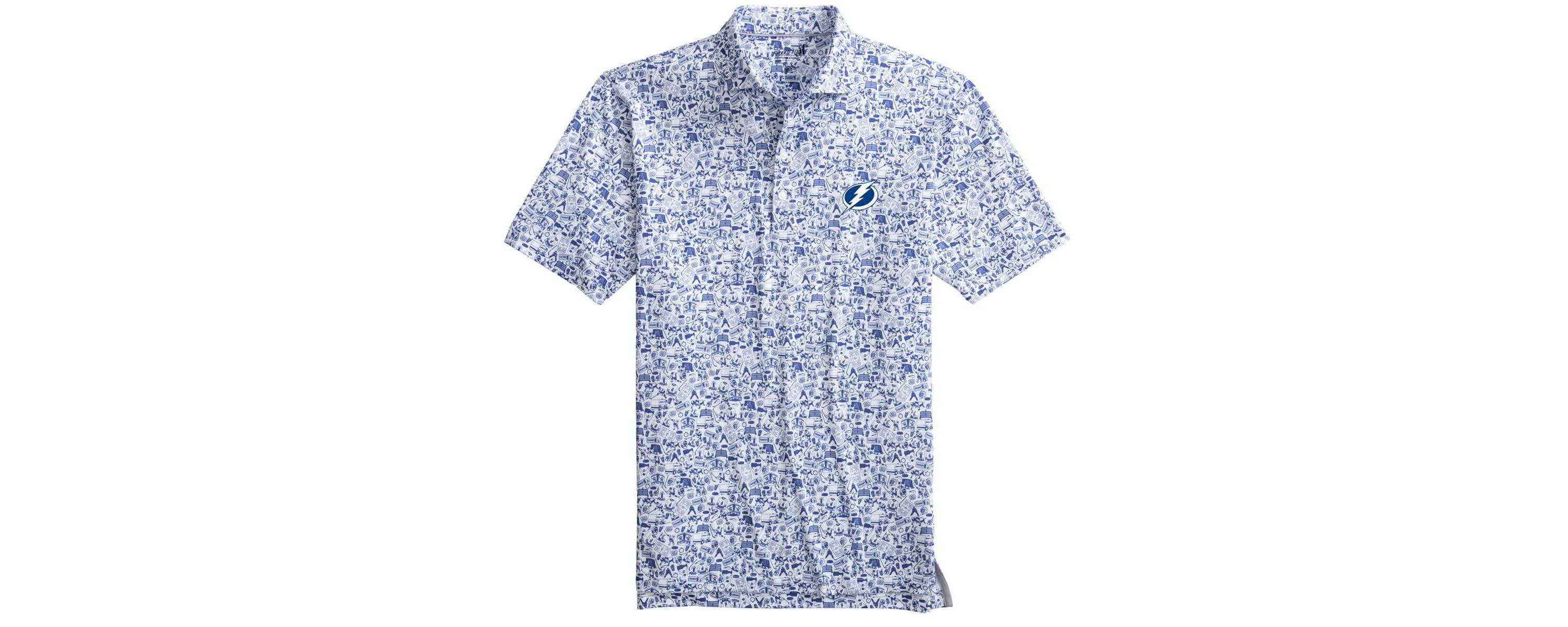 NHL Tampa Bay Lightning Slapshot Polo