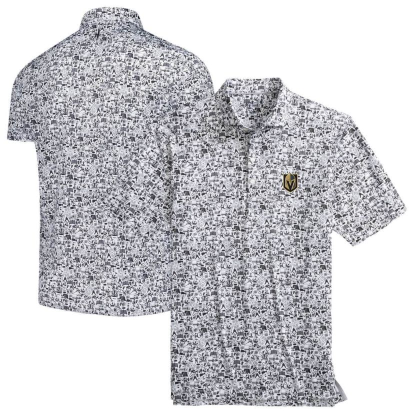 NHL Vegas Golden Knights Slapshot Polo