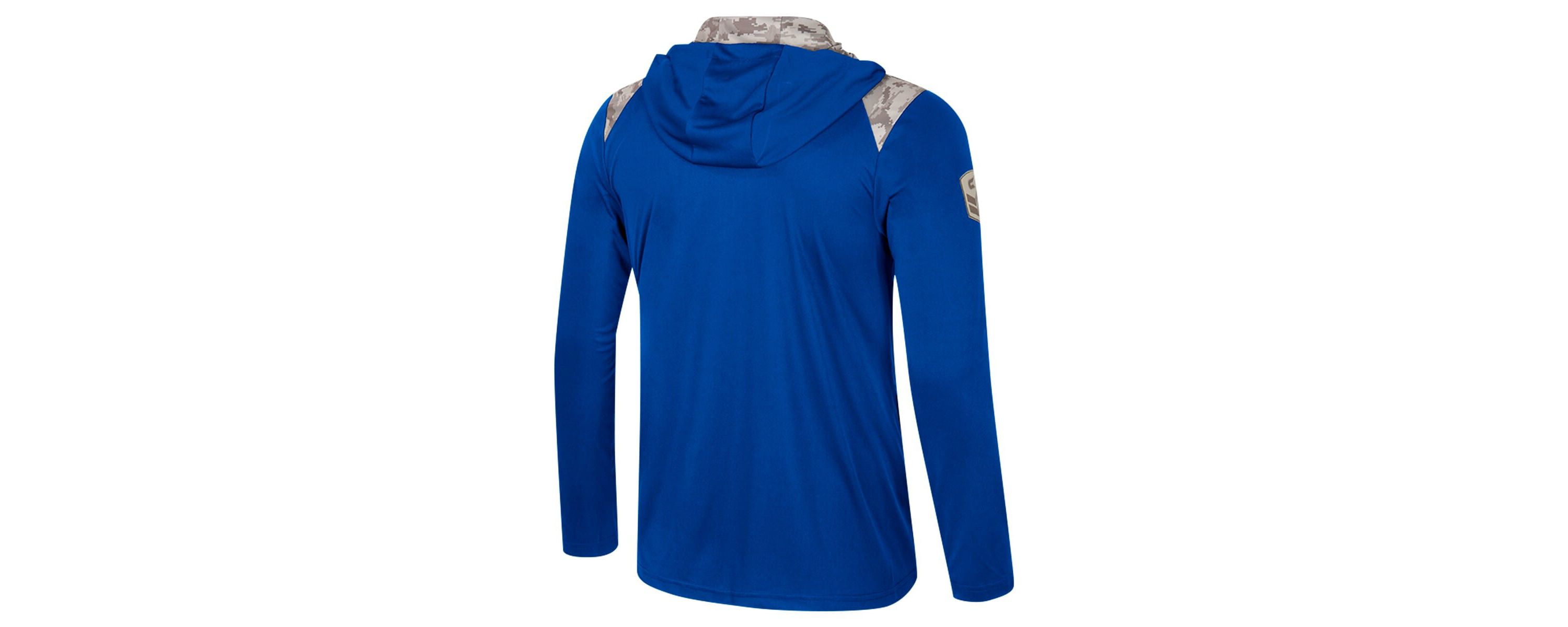NCAA Pitt Panthers OHT Military Appreciation Quarter-Zip Hoodie Jacket