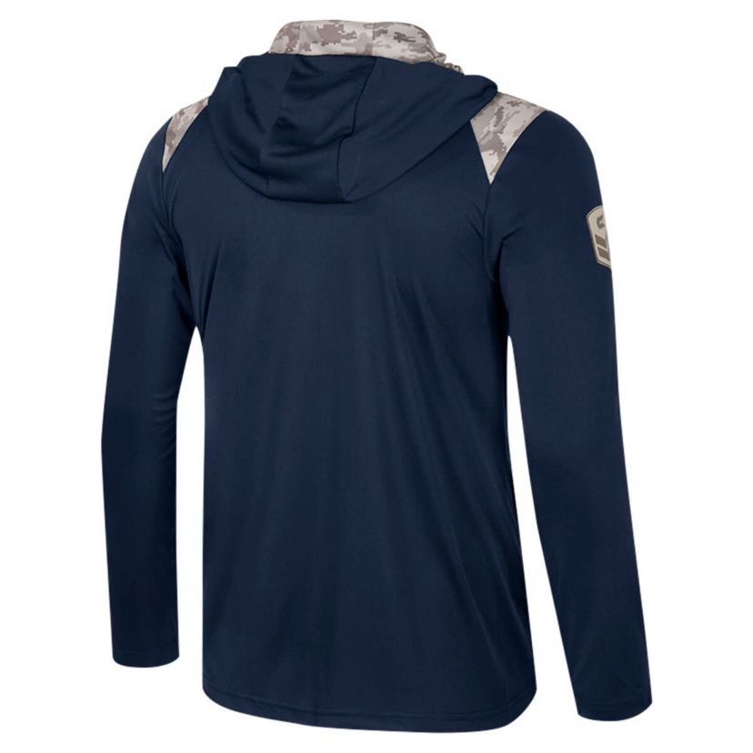 NCAA Georgetown Hoyas OHT Military Appreciation Quarter-Zip Hoodie Jacket