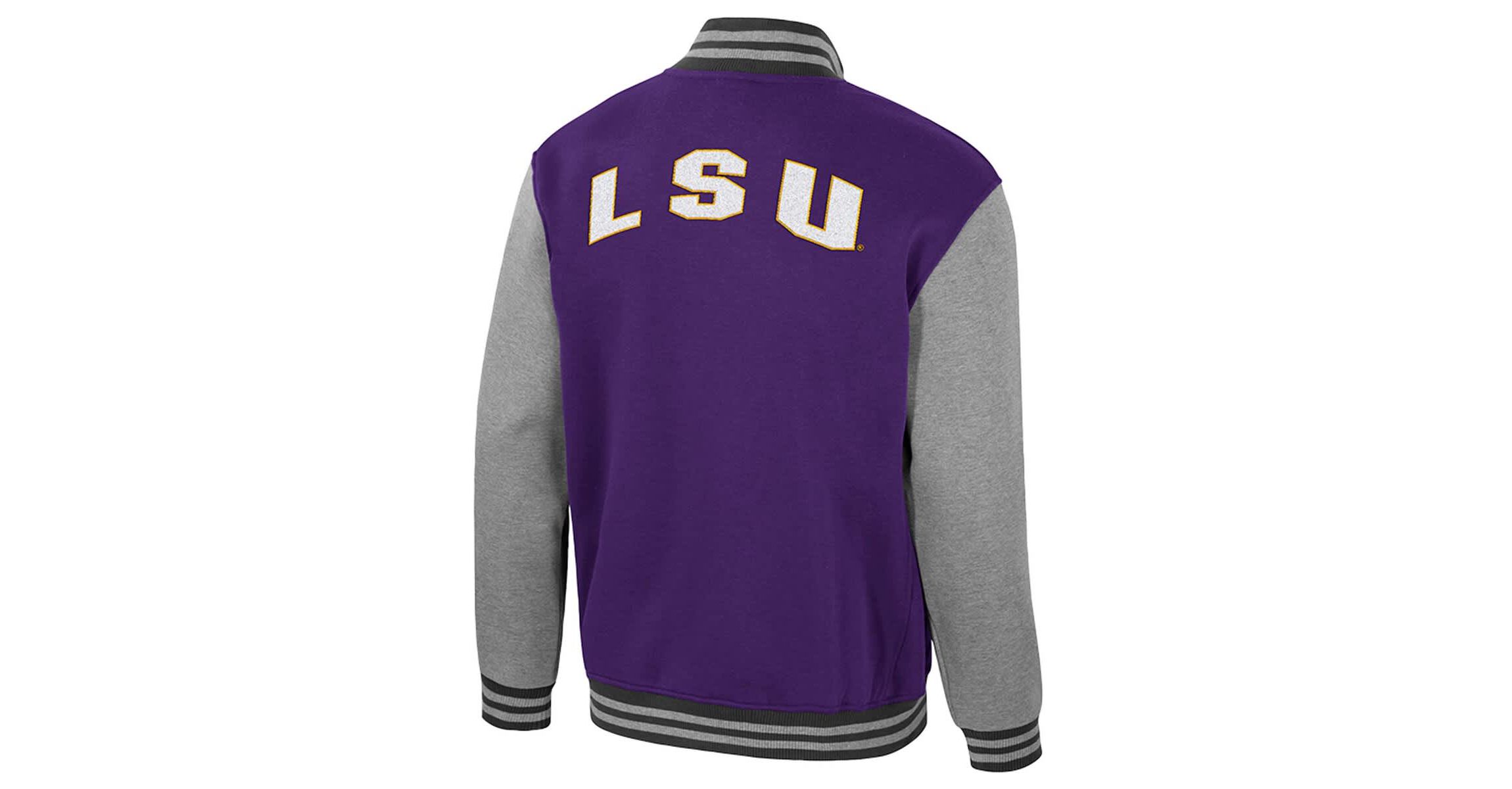 NCAA LSU Tigers Ambi-Turner Full-Zip Varsity Jacket