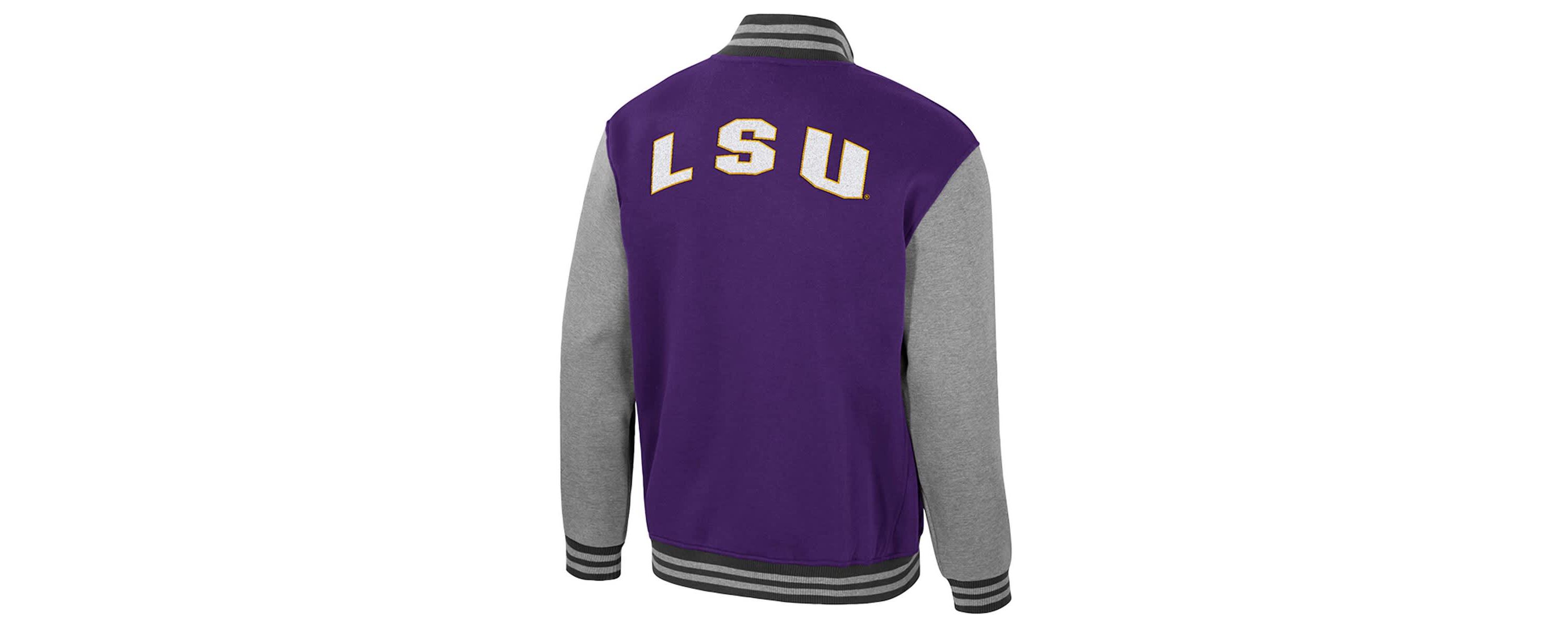 NCAA LSU Tigers Ambi-Turner Full-Zip Varsity Jacket