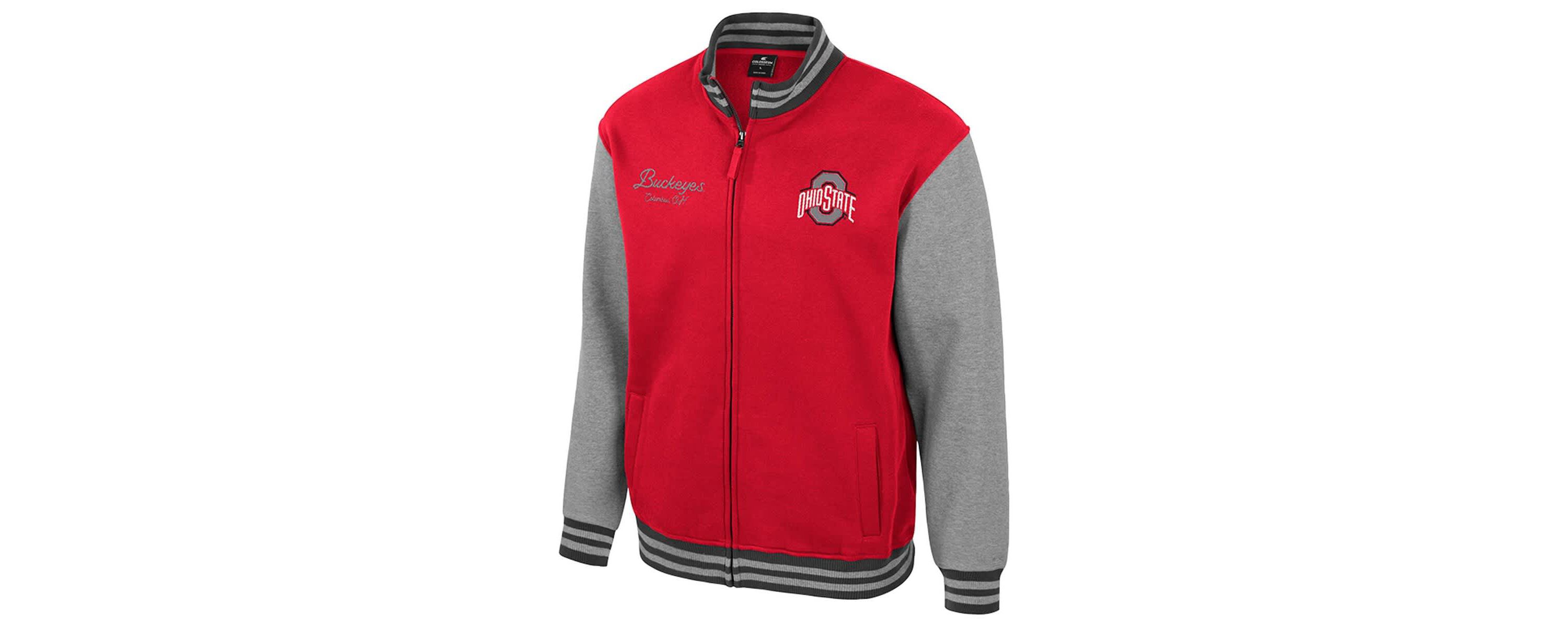 NCAA Ohio State Buckeyes Ambi-Turner Full-Zip Varsity Jacket