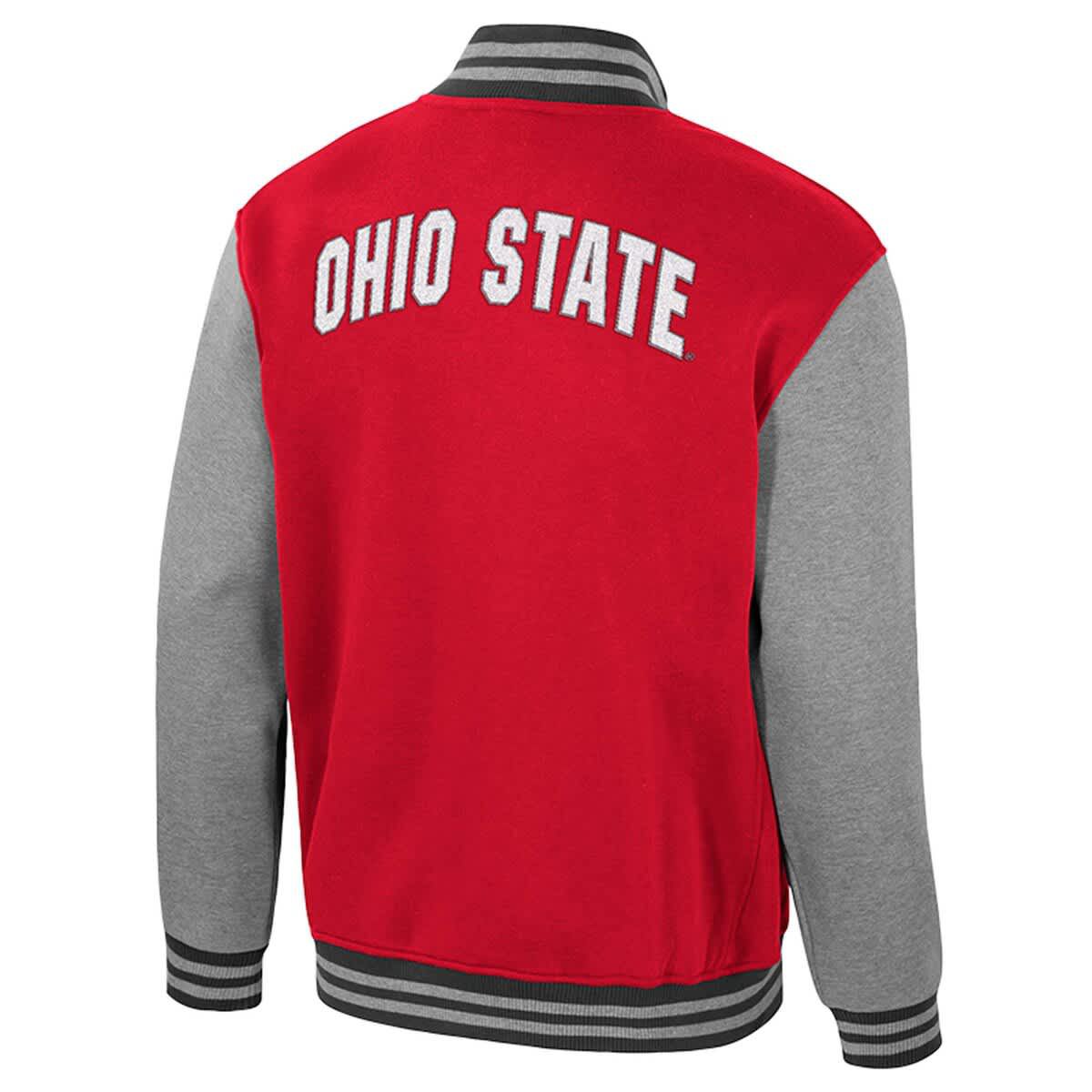 NCAA Ohio State Buckeyes Ambi-Turner Full-Zip Varsity Jacket