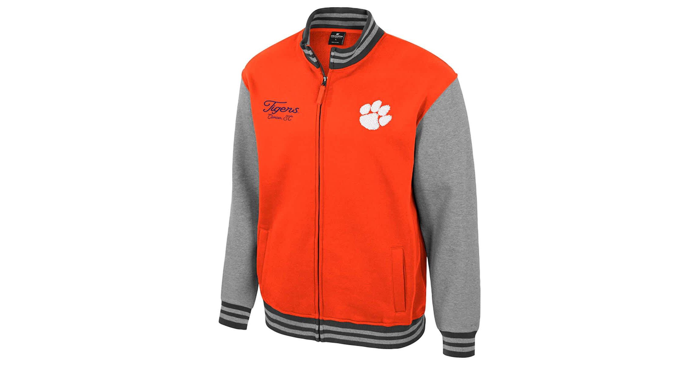 NCAA Clemson Tigers Ambi-Turner Full-Zip Varsity Jacket