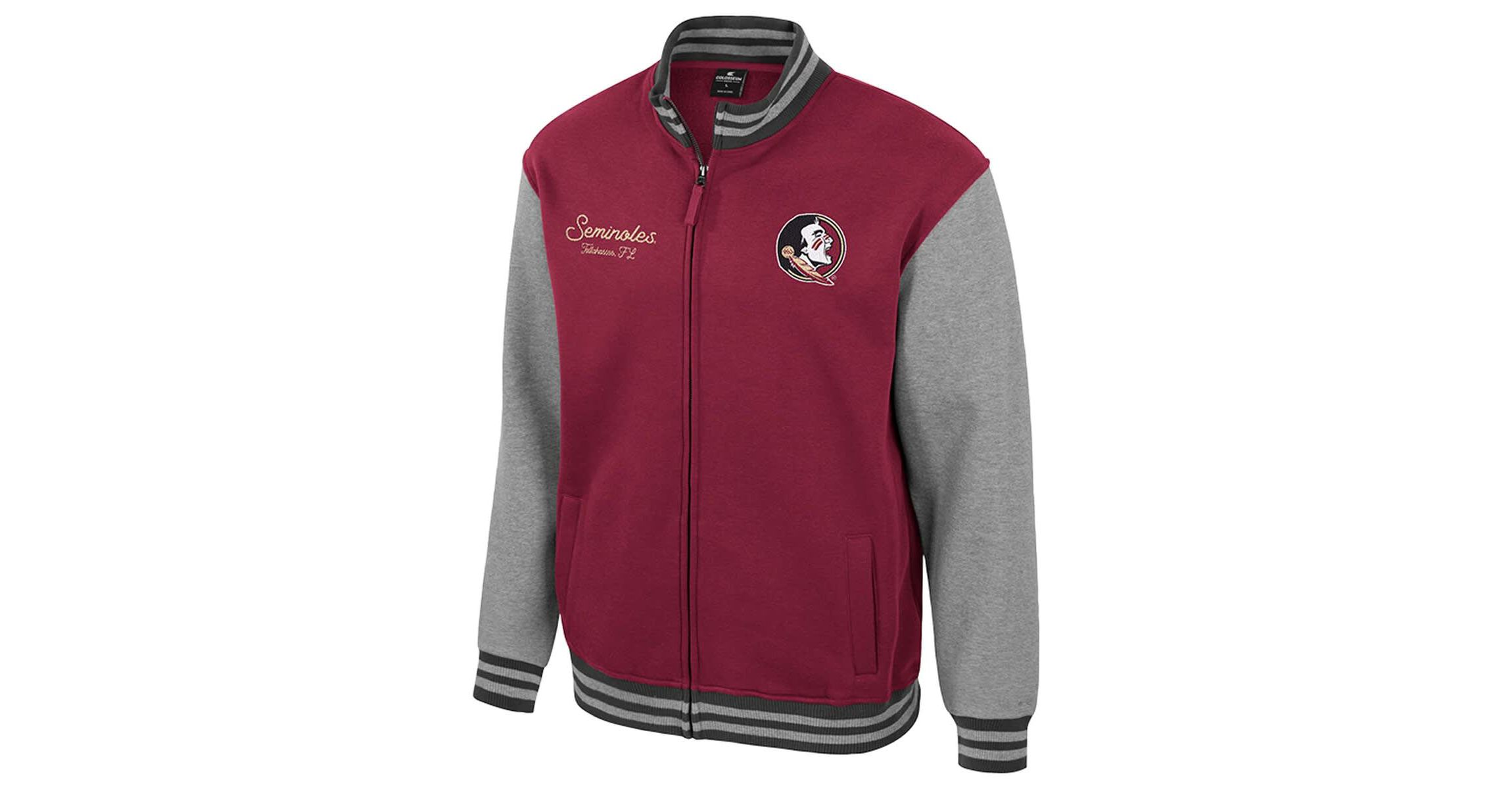 NCAA Florida State Seminoles Ambi-Turner Full-Zip Varsity Jacket