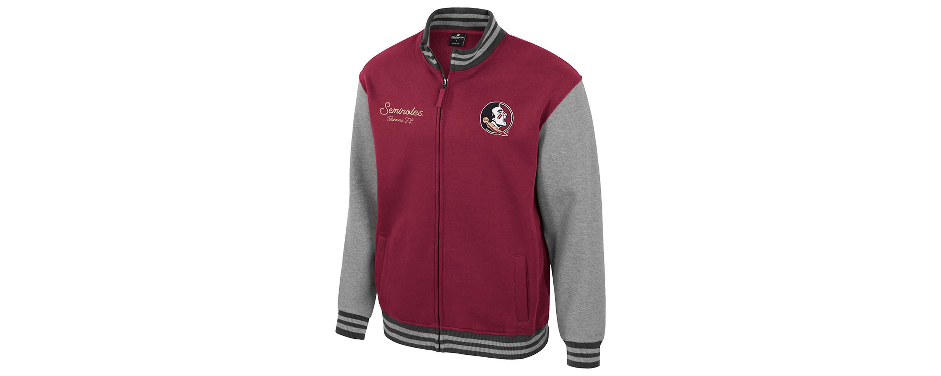 NCAA Florida State Seminoles Ambi-Turner Full-Zip Varsity Jacket