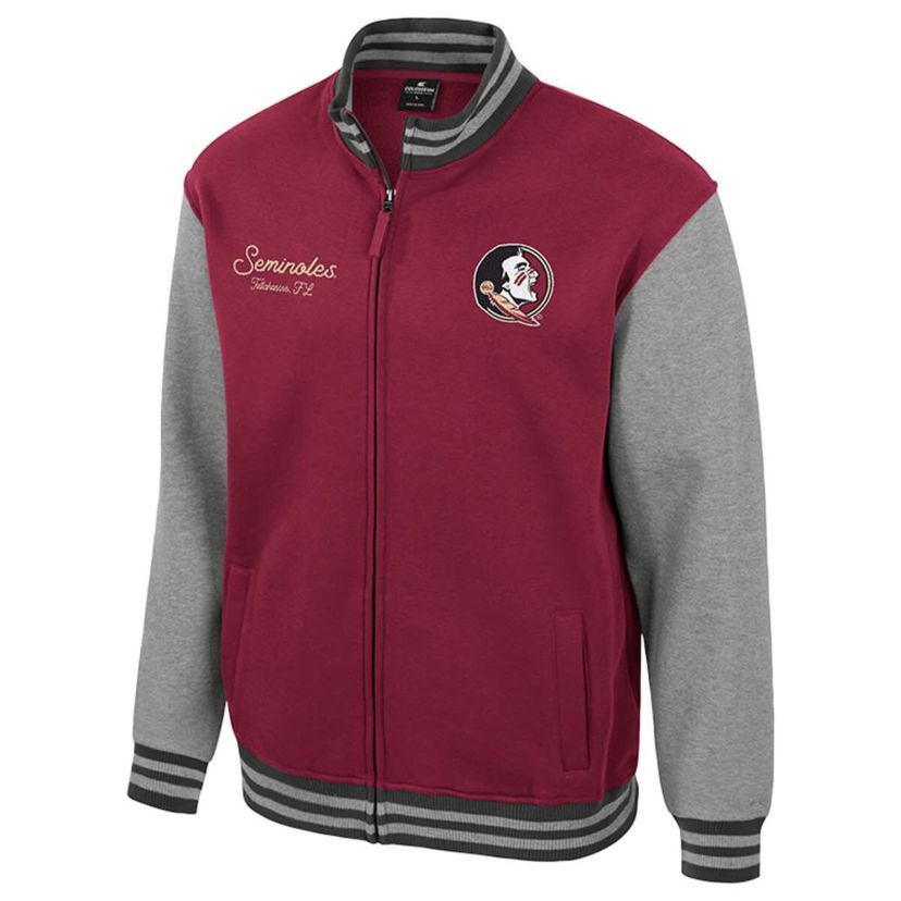 NCAA Florida State Seminoles Ambi-Turner Full-Zip Varsity Jacket