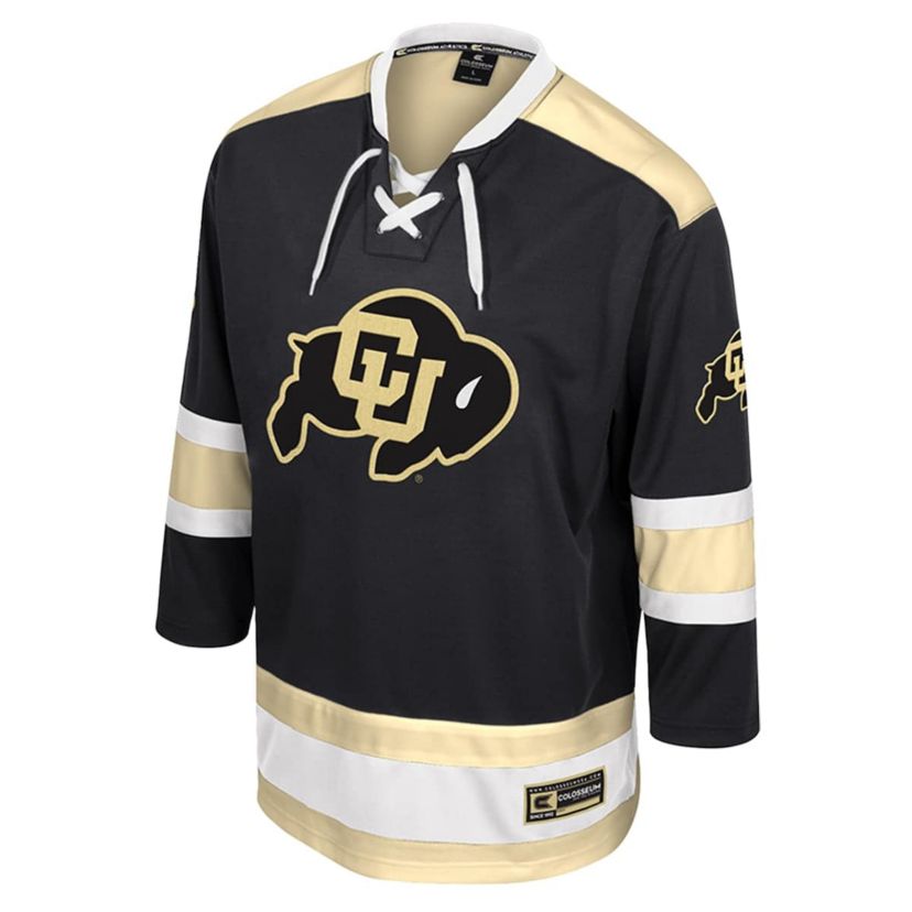 NCAA Colorado Buffaloes Athletic Machine Fashion Hockey Jersey
