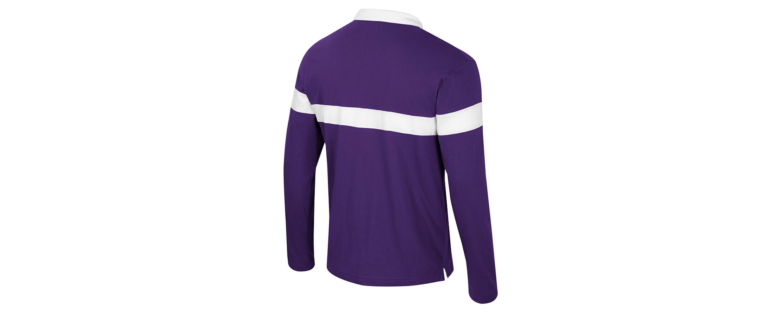 NCAA LSU Tigers Too Cool For School Long Sleeve Polo