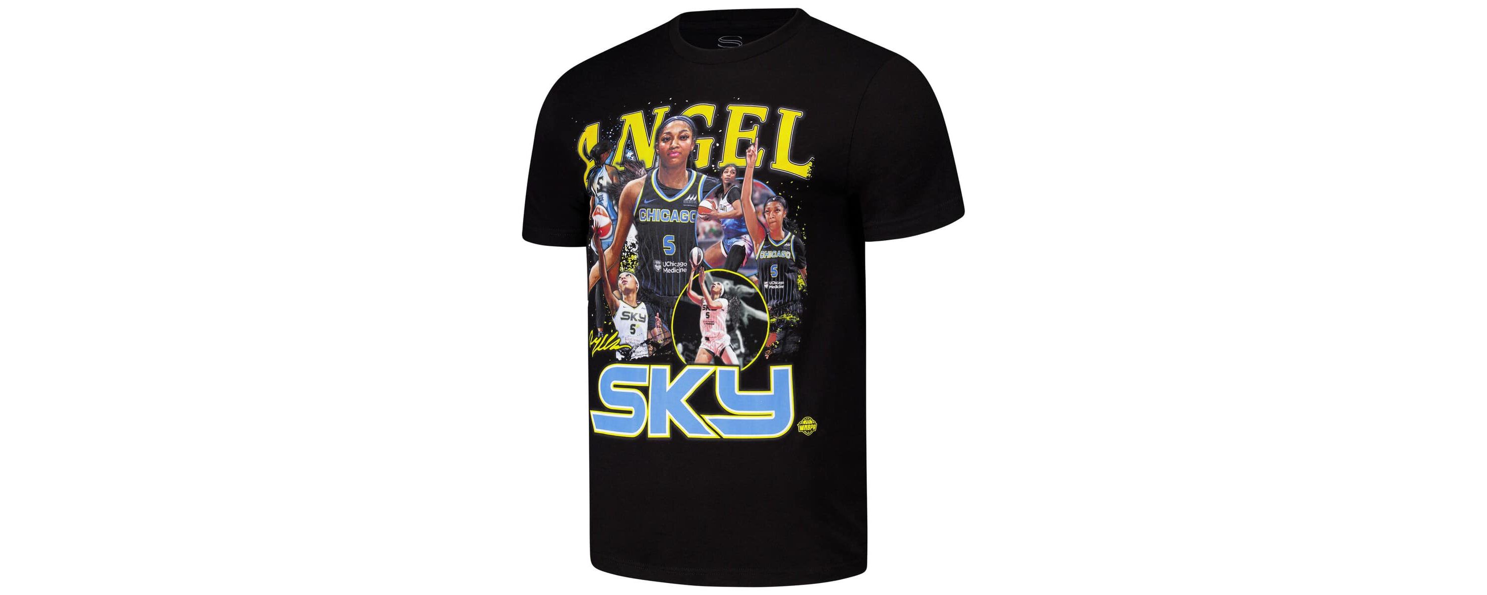 WNBA Unisex Angel Reese Chicago Sky 2024 Crossroads T-Shirt