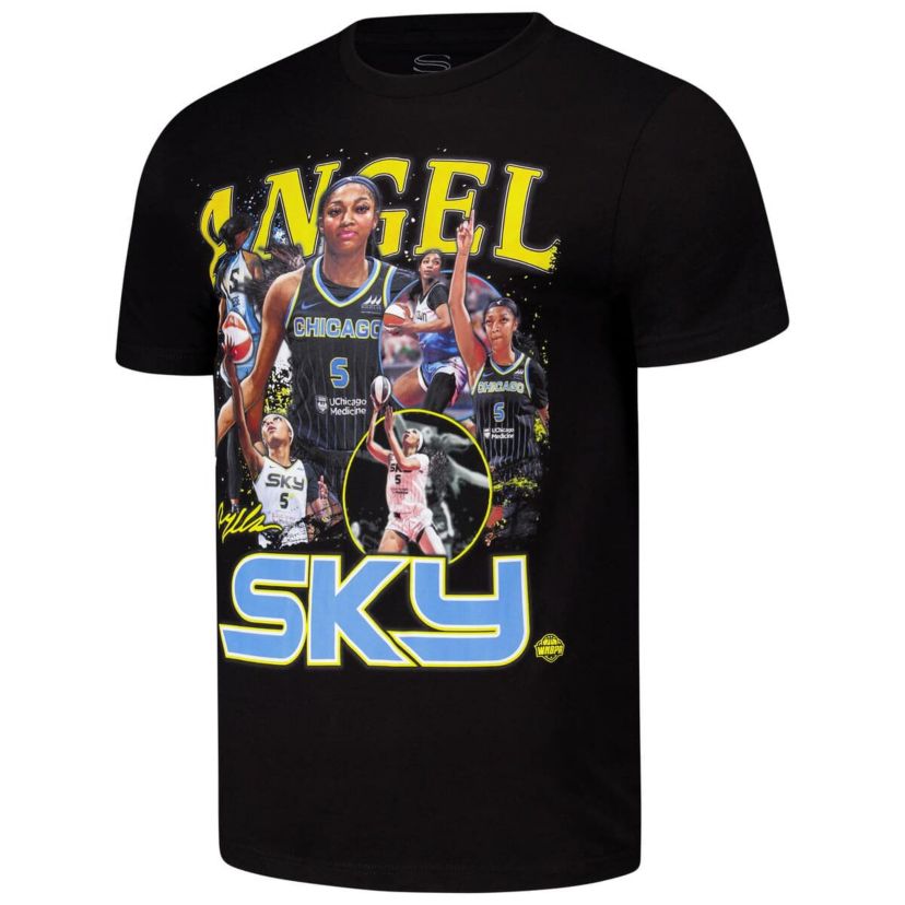 WNBA Unisex Angel Reese Chicago Sky 2024 Crossroads T-Shirt
