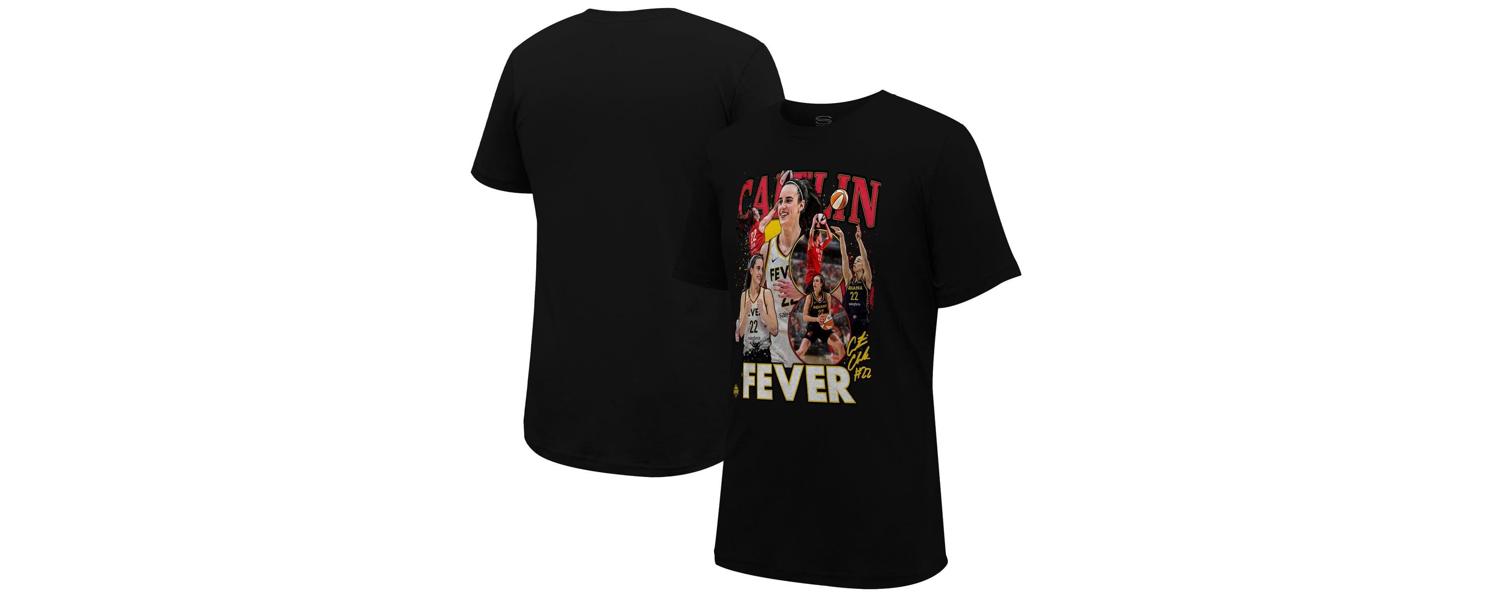 WNBA Unisex Caitlin Clark Indiana Fever Crossroads T-Shirt