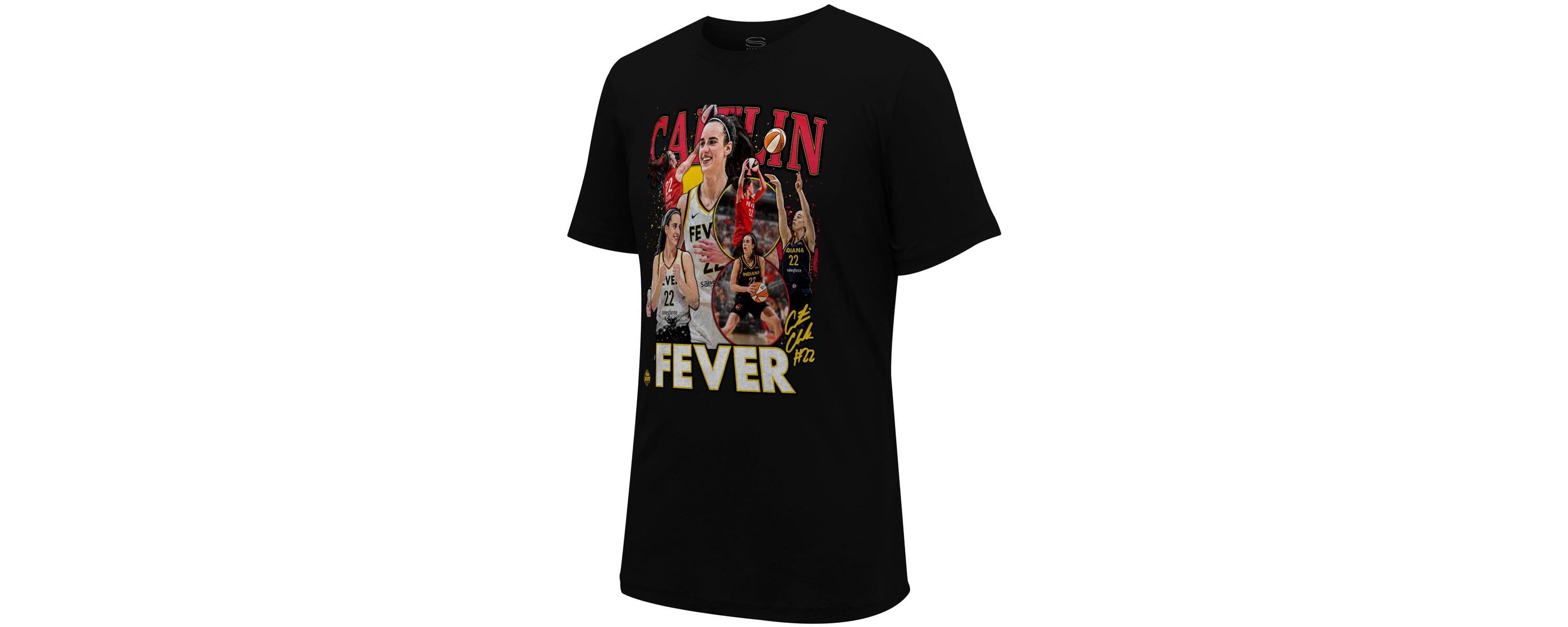 WNBA Unisex Caitlin Clark Indiana Fever Crossroads T-Shirt